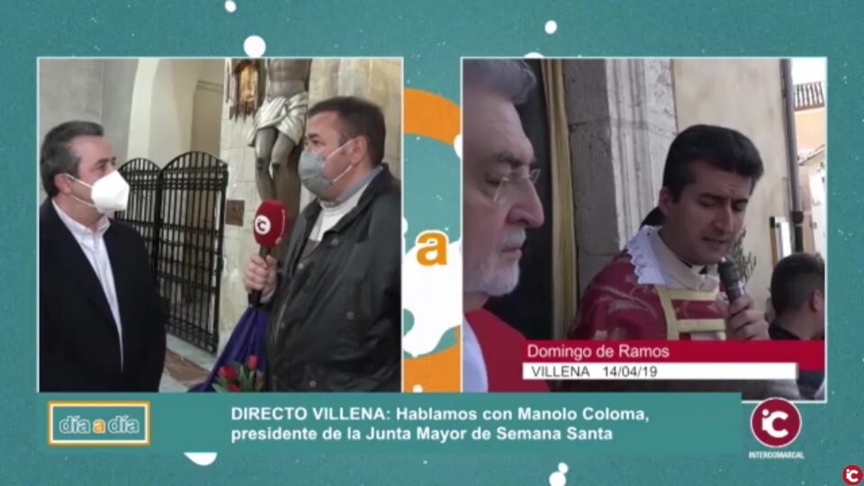 Manolo Coloma Pdte. De la Junta Mayor de Cofradías y Hermandades