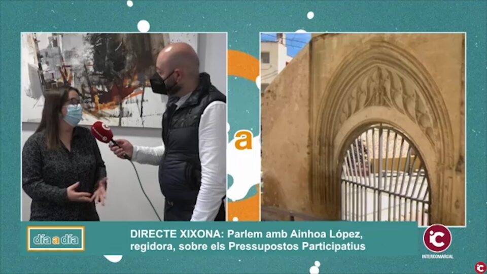 Ainhoa López ens parla sobre linici del projecte dels Pressupostos Participatius 2021 de Xixona