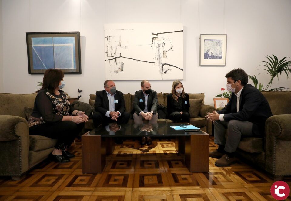 Carlos Mazón se reúne con la Fundación Pro-Tutela de Alicante
