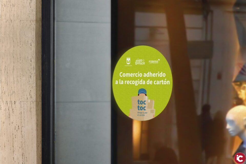 Cerca de 300 comercios disfrutan del servicio de recogida de cartón puerta a puerta puesto en marcha por el Ayuntamiento de Elda
