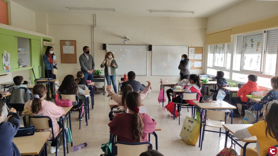 Servicios pone en marcha el calendario de educación medioambiental en los CEIP