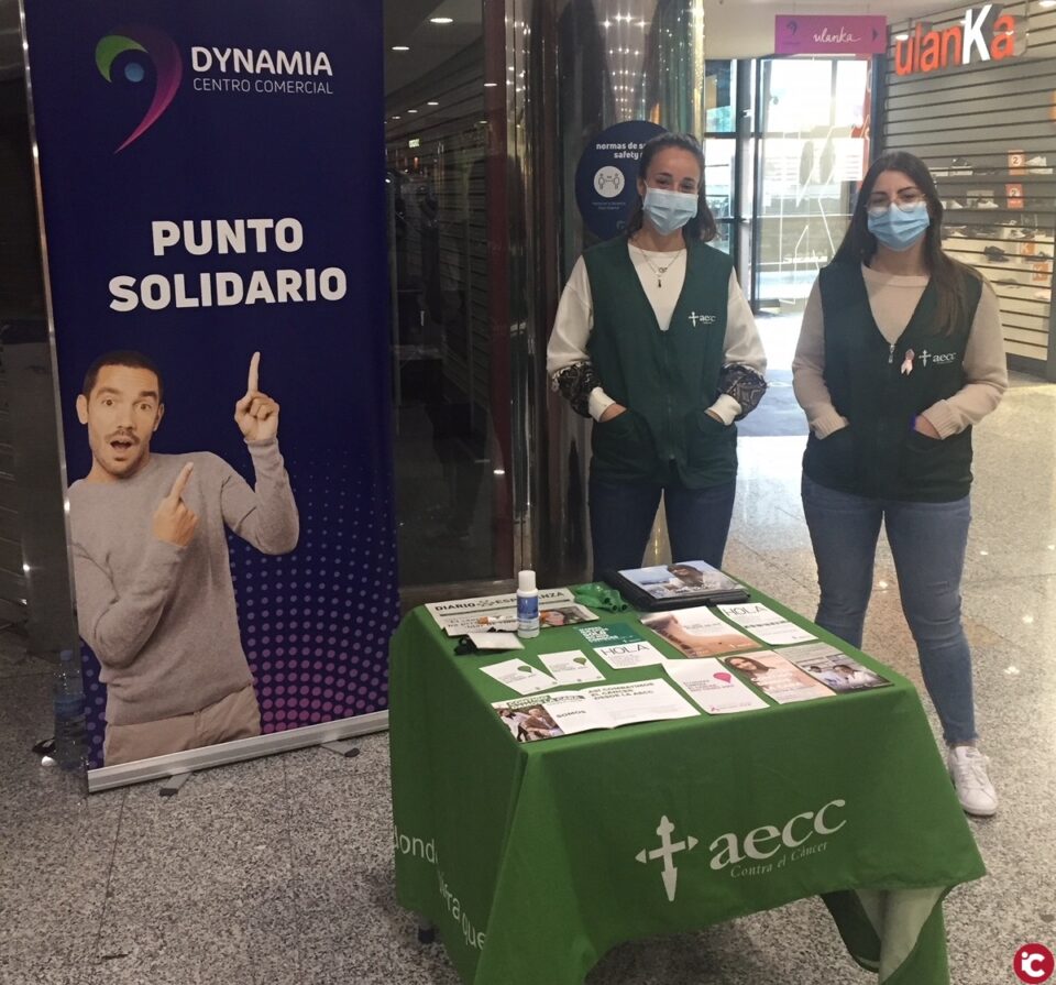DYNAMIA acoge una campaña solidaria de la Asociación ESpañola contra el Cáncer