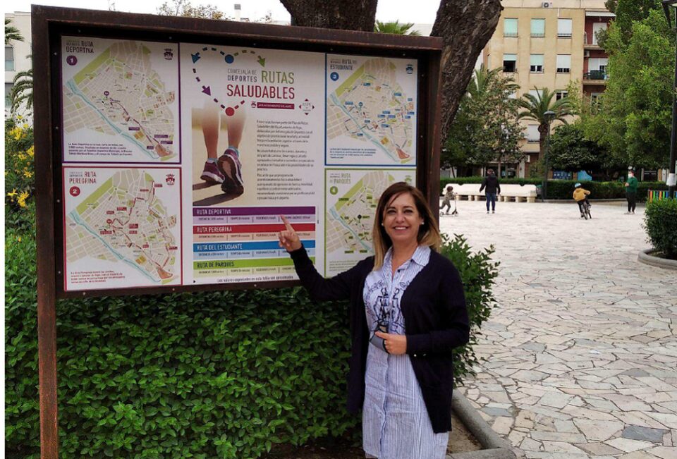 El ayuntamiento de Aspe presenta las rutas urbanas saludables