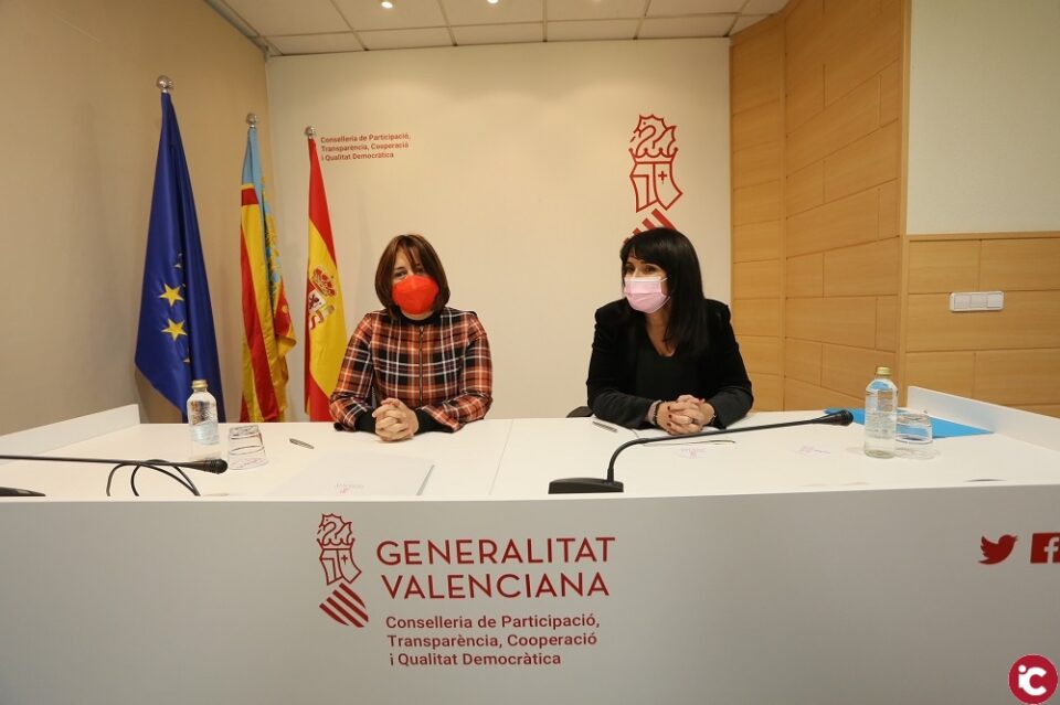 La Diputación y la Generalitat destinarán 400.000 euros para impulsar la transparencia