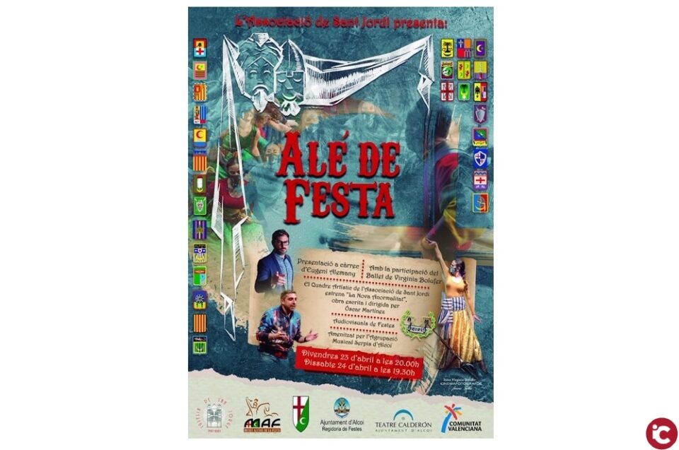 L'Associació Sant Jordi organitza la gala festera "Alé de Festa"