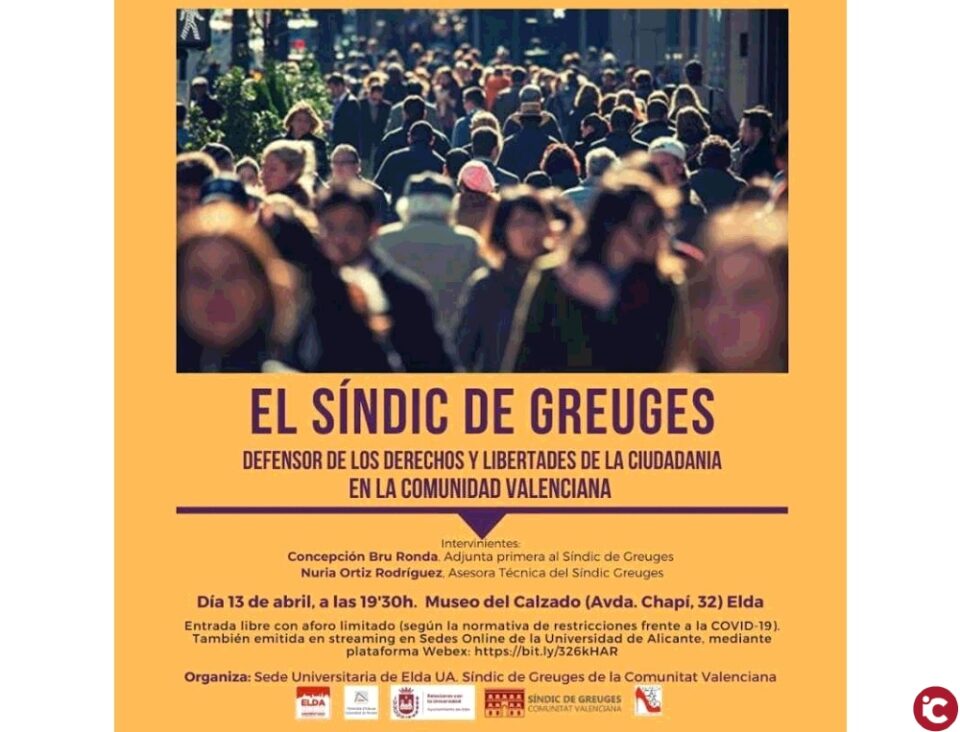 Conferencia-coloquio del Síndic de Greuges