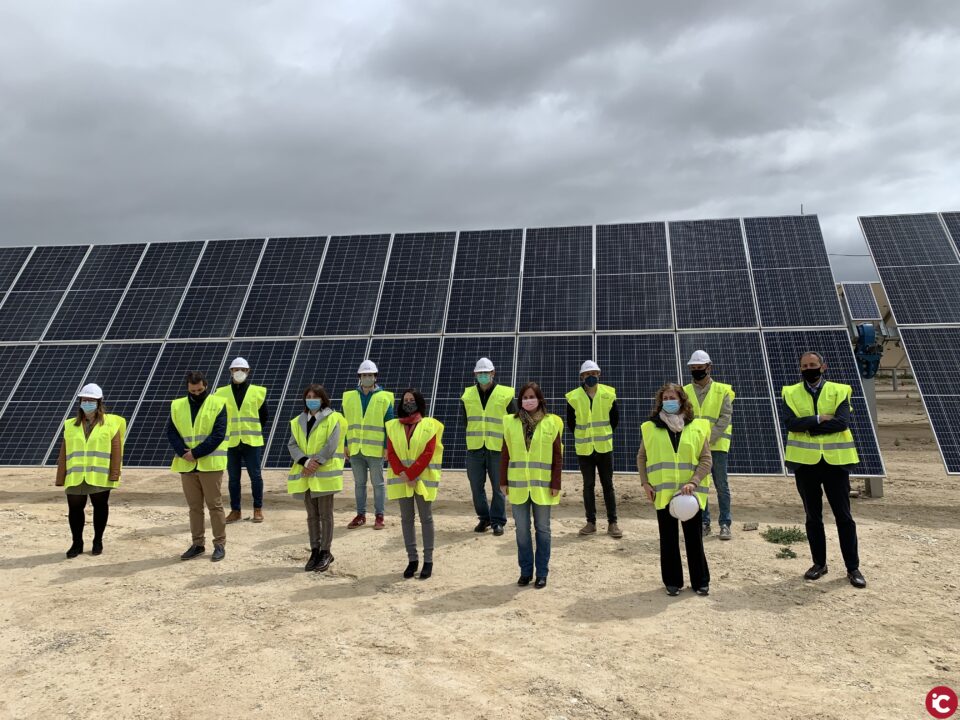 Inauguración de la planta fotovoltaica Turroneros de Xixona (Alicante)