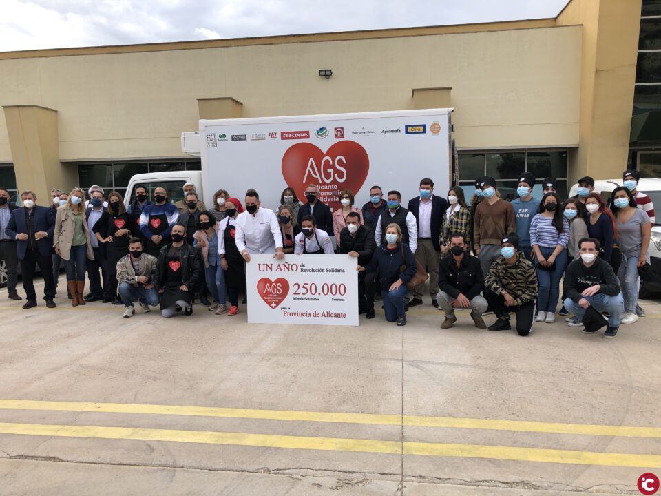 Alicante Gastronómica Solidaria cocina y distribuye más de 250.000 menús entre los colectivos más vulnerables de la provincia desde el inicio de la pandemia