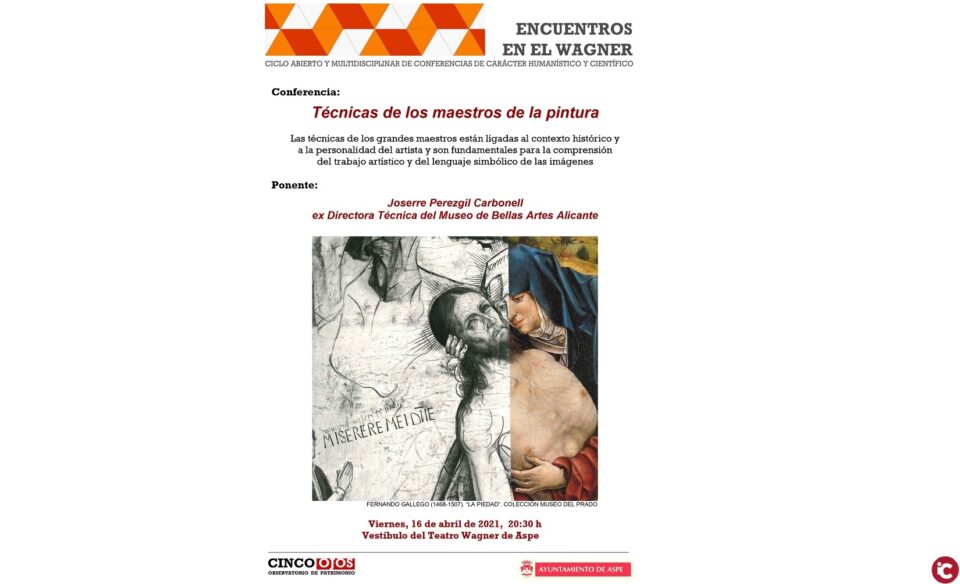 Vuelven los Encuentros en el Wagner con Técnicas de los maestros de la pintura