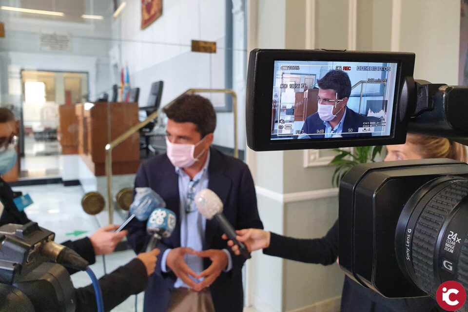 Mazón convoca de forma urgente la Comisión Provincial del Agua ante el cuchillazo del Gobierno al trasvase Tajo-Segura