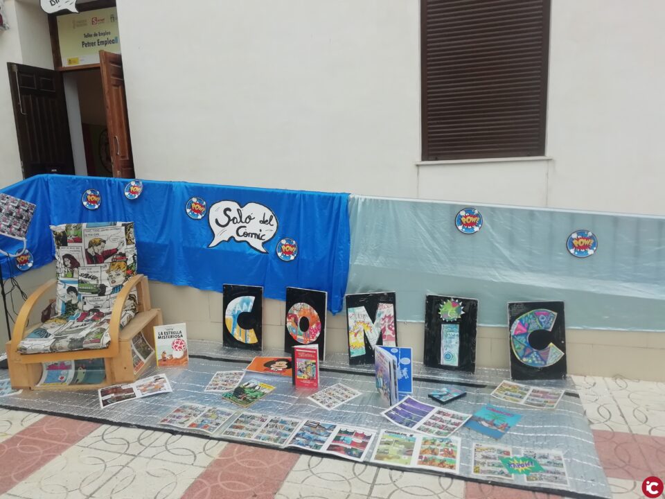 Cerca de 2500 escolares participarán en el Salón del cómic de Petrer