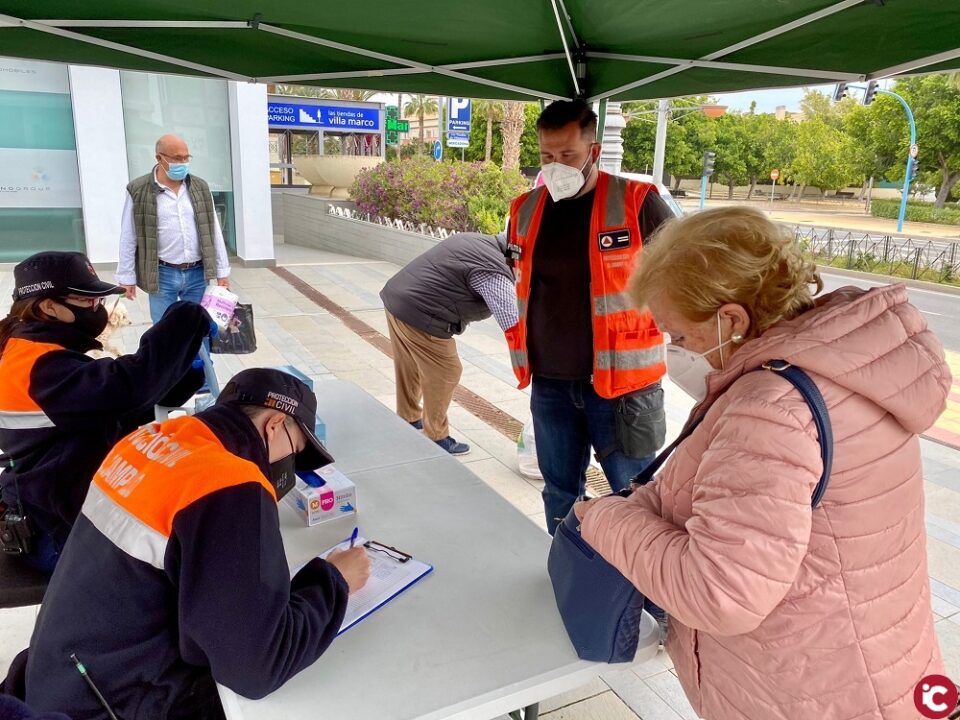 Finaliza el reparto de mascarillas en Muchavista