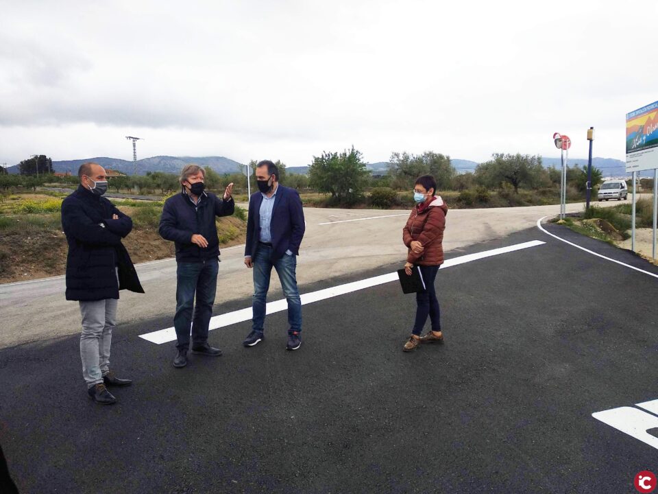 Finalizan las obras del camino Travesseres entre Ibi y Castalla