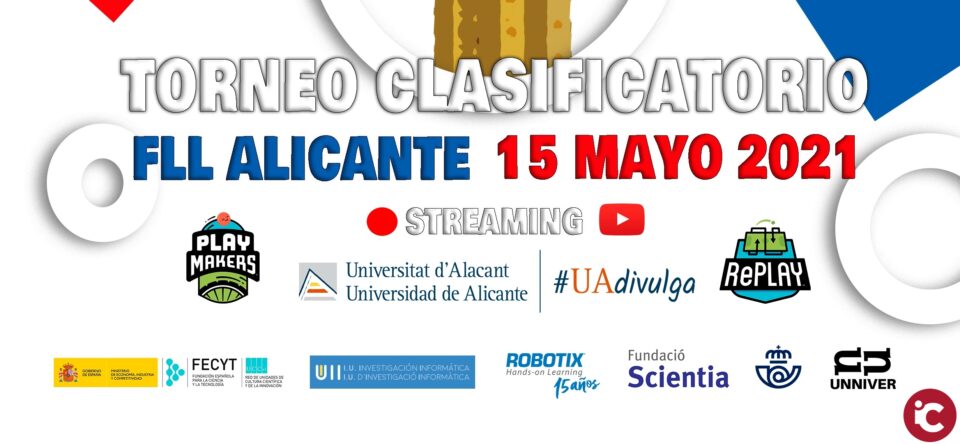 Más de una docena de equipos participarán en la competición de robótica FIRST LEGO League 2021 organizada por la Universidad Alicante