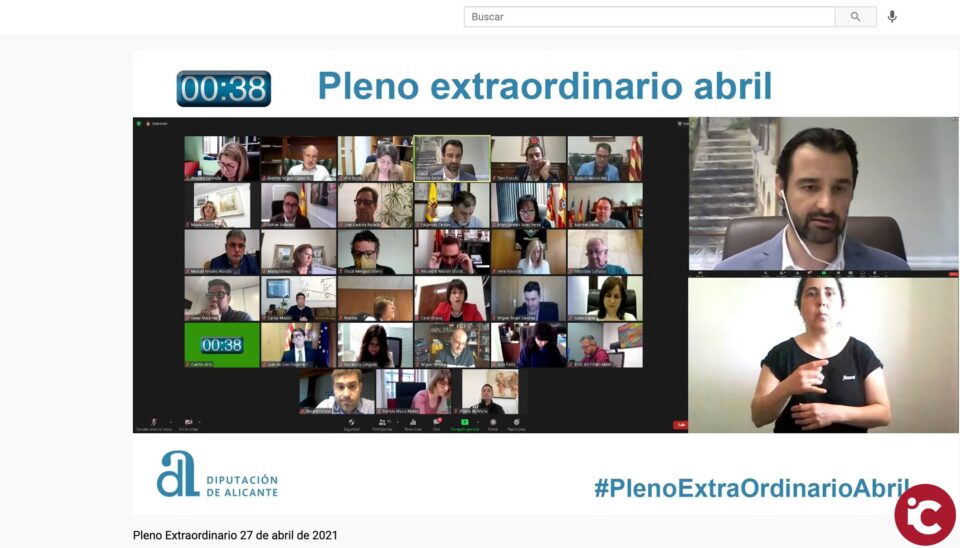 El pleno de la Diputación respalda por unanimidad el Plan +Deporte con más de 10 millones de euros en inversiones