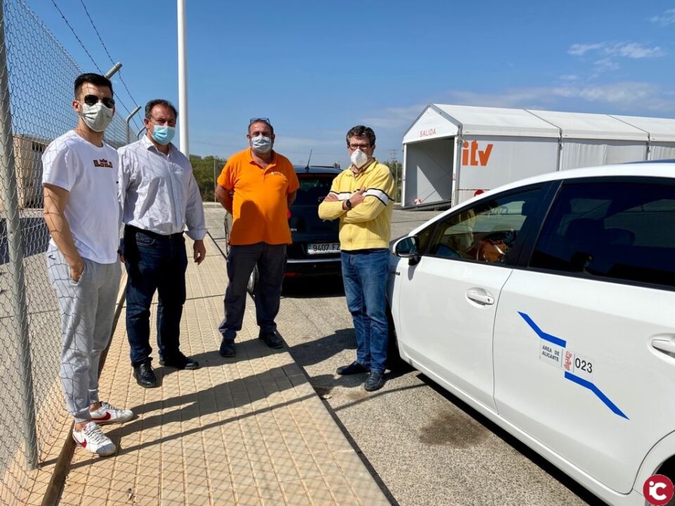 Los taxis ya pueden pasar sus revisiones anuales en El Campello