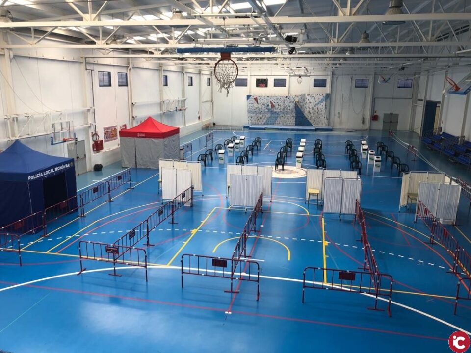 El pròxim 24 de maig començarà la vacunació massiva al Pavelló Esportiu Municipal número 2 de Monòver