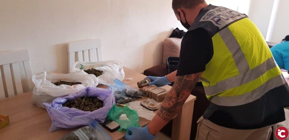 La Policía Nacional despliega un amplio dispositivo en la zona norte y detiene a cinco personas por tráfico de drogas