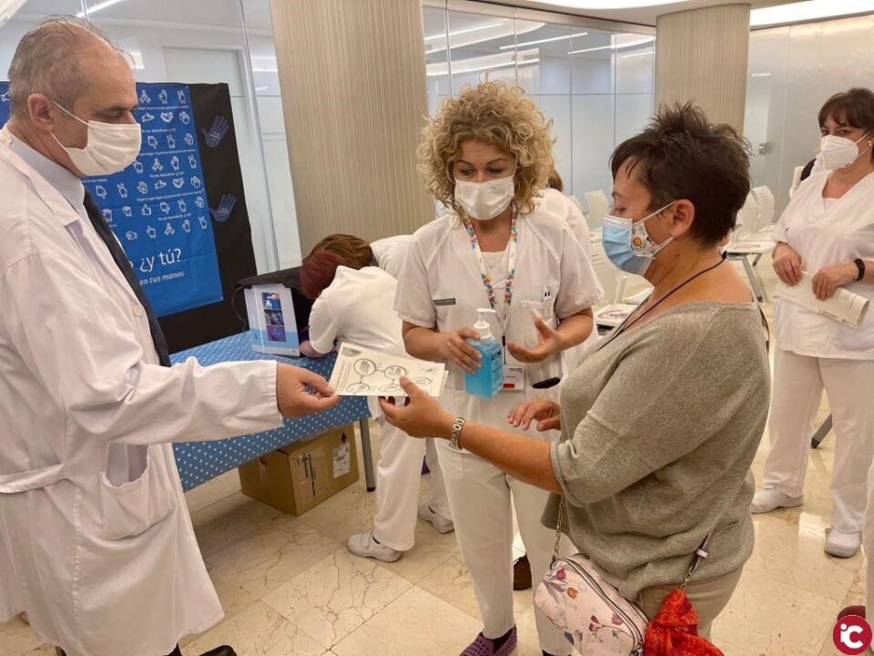 El Hospital de Elda se suma a la campaña Segundos que salvan vidas. Limpia tus manos en el Día Mundial de la Higiene de Manos