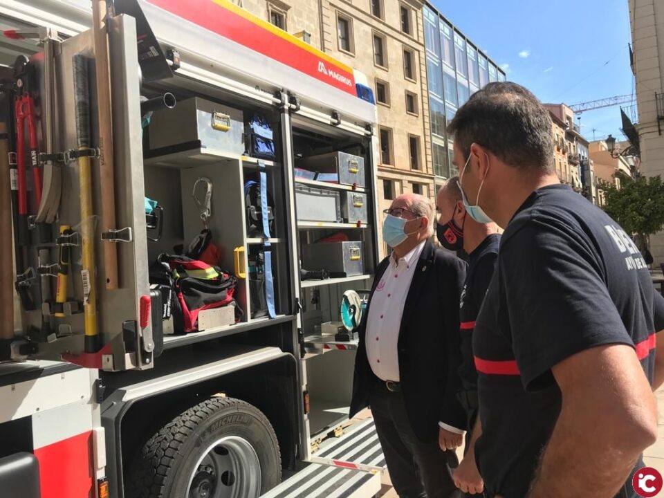 El Ayuntamiento de Alicante renueva la flota de Bomberos con una nueva Autobomba Urbana Ligera para extinguir incendios en viviendas