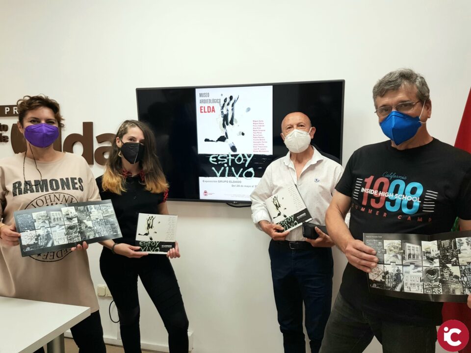 El Museo Arqueológico de Elda acoge la exposición 'Estoy vivo' del colectivo de artistas plásticos ELDADO