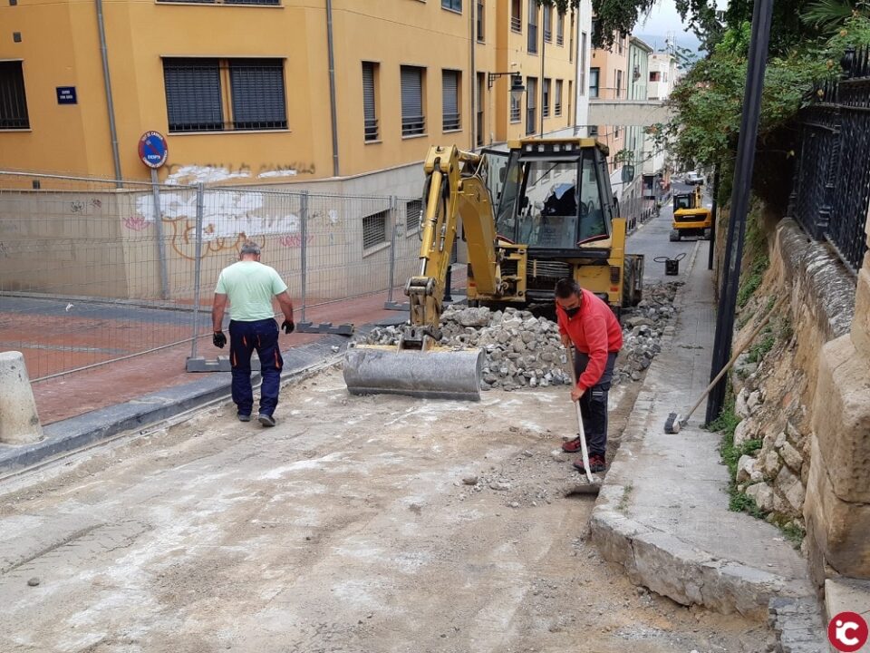 En marxa les obres del Carrer Sant Mateu