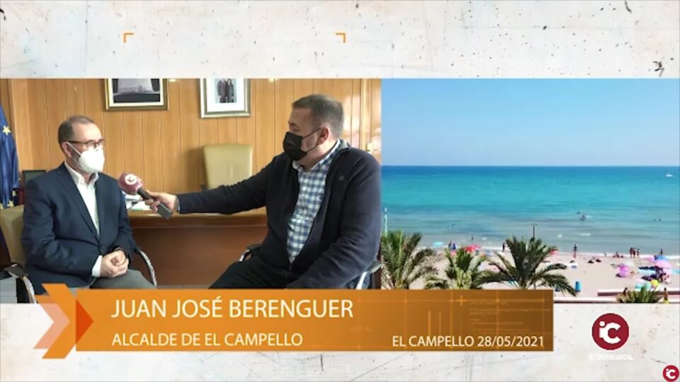 Con el Alcalde hablamos del medio año festero y de la actualidad municipal