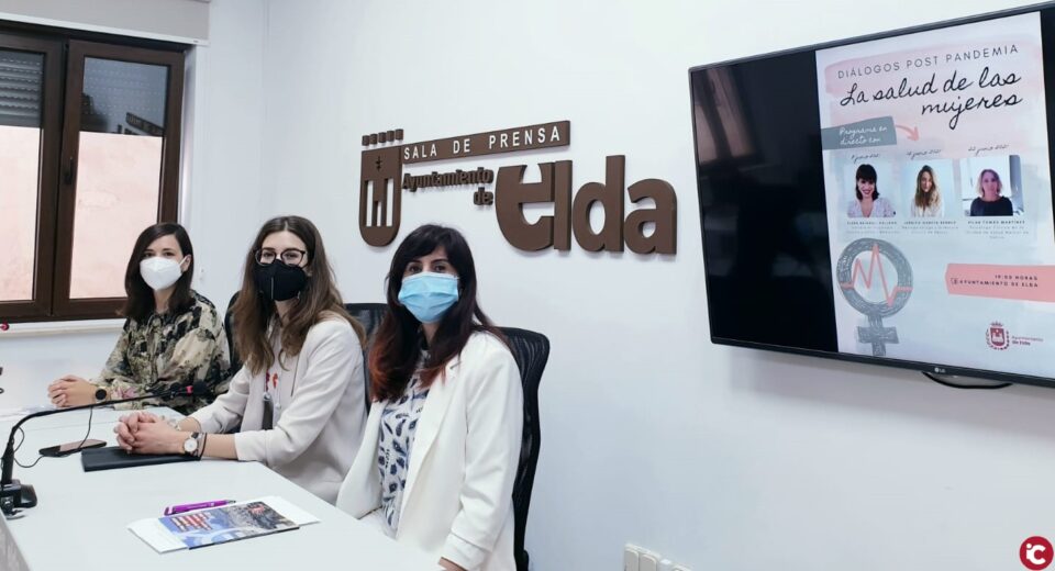 El Ayuntamiento de Elda organiza un programa online sobre los problemas de salud de las mujeres en el contexto de la pandemia