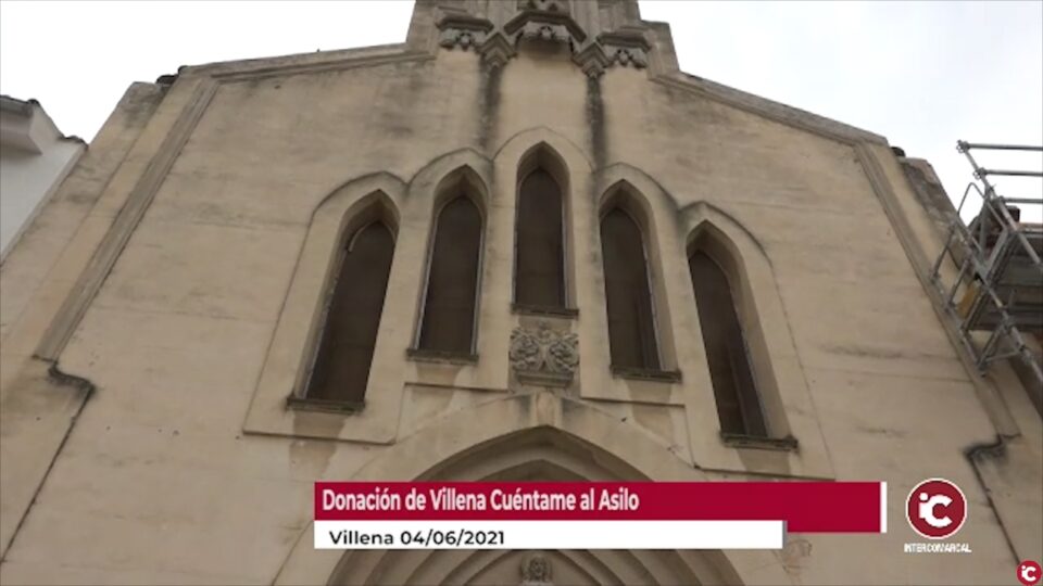 Villena Cuentame entrega al Asilo de Ancianos 5.120 euros por su acción solidaria 2021