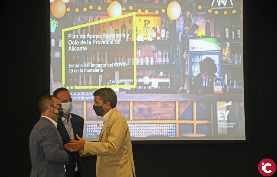 Mazón defiende a la hostelería frente a la estigmatización que ha hecho el Consell del sector durante la pandemia