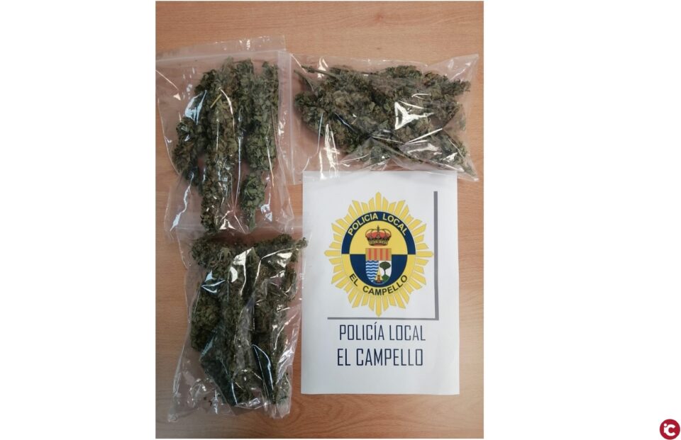 Detenido en El Campello por posesión de droga