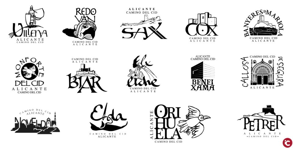 La provincia de Alicante dispone ya de 39 puntos de sellado del Camino del Cid respaldado por la Diputación