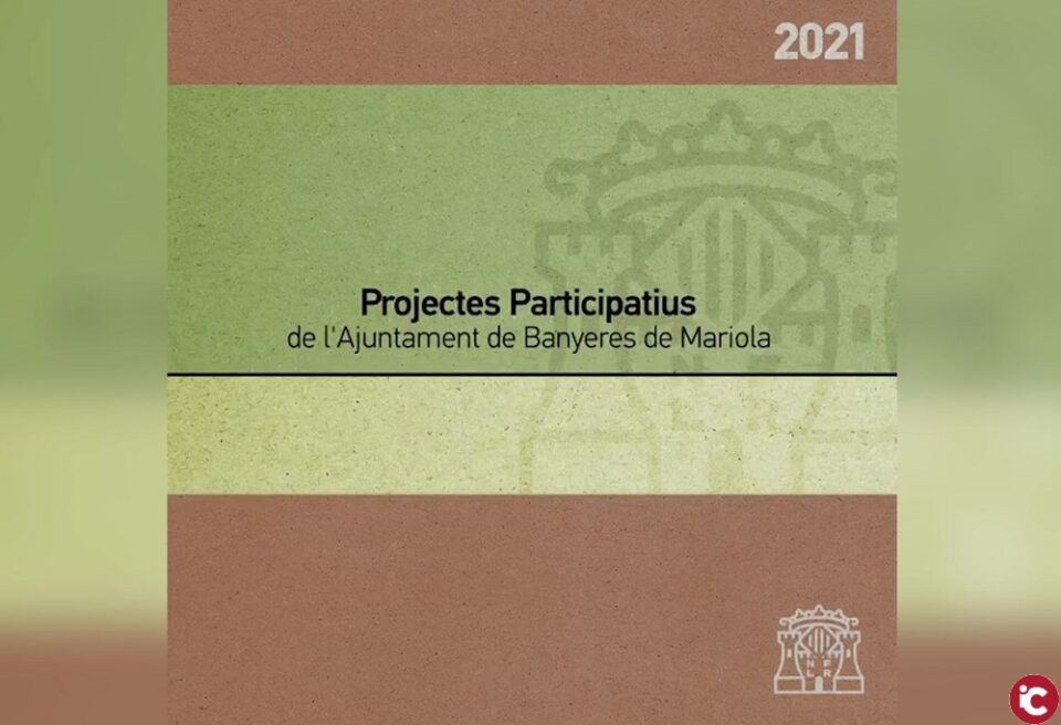 Comença la fase 2 dels Projectes Participatius 2021