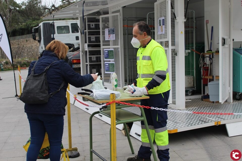 El ecoparque móvil del Consorcio Terra recupera más de 7.000 kilos de residuos en tres meses de funcionamiento