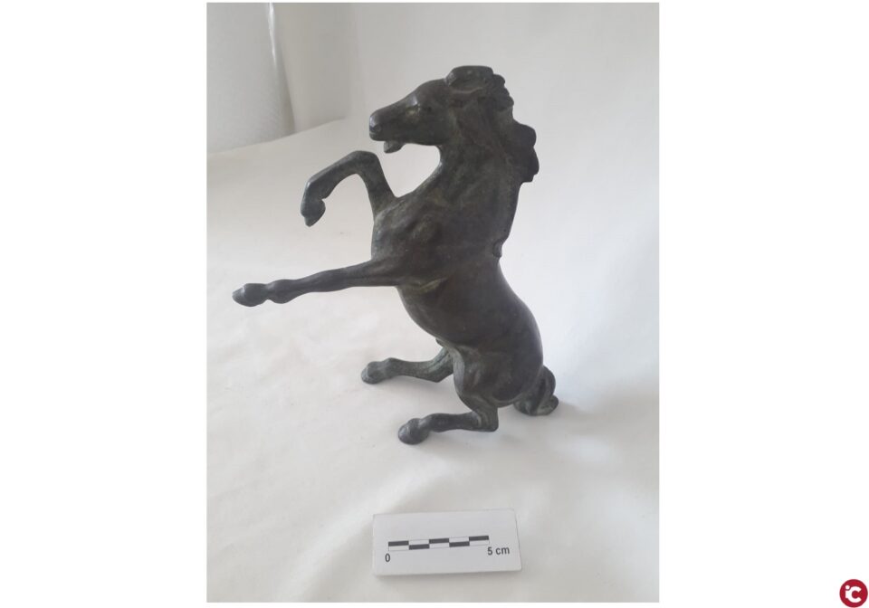 El Museo Navarro Santafé recibe la donación de una nueva figura atribuida al escultor