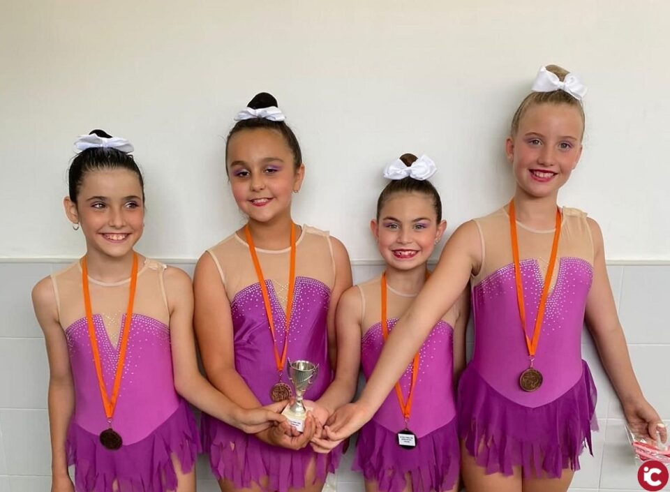 Destacado papel de las gimnastas del club Jesusas de El Campello en la fase interclubs