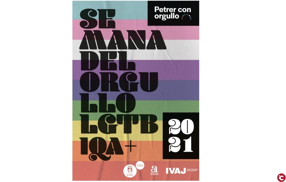 Petrer visibiliza al colectivo LGTBIQA+ con un completo programa de actividades que arranca con la exposición de arte Orgullo