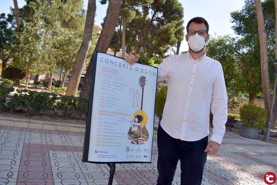 Vuelve Cultura al carrer con una programación de 16 actuaciones y conciertos para los meses de julio y agosto