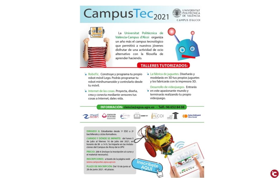 Torna el CampusTec presencial al Campus dAlcoi de la UPV