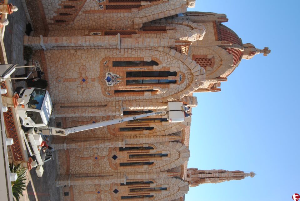 El Ayuntamiento inspecciona las cubiertas del santuario de Santa María Magdalena para su mantenimiento