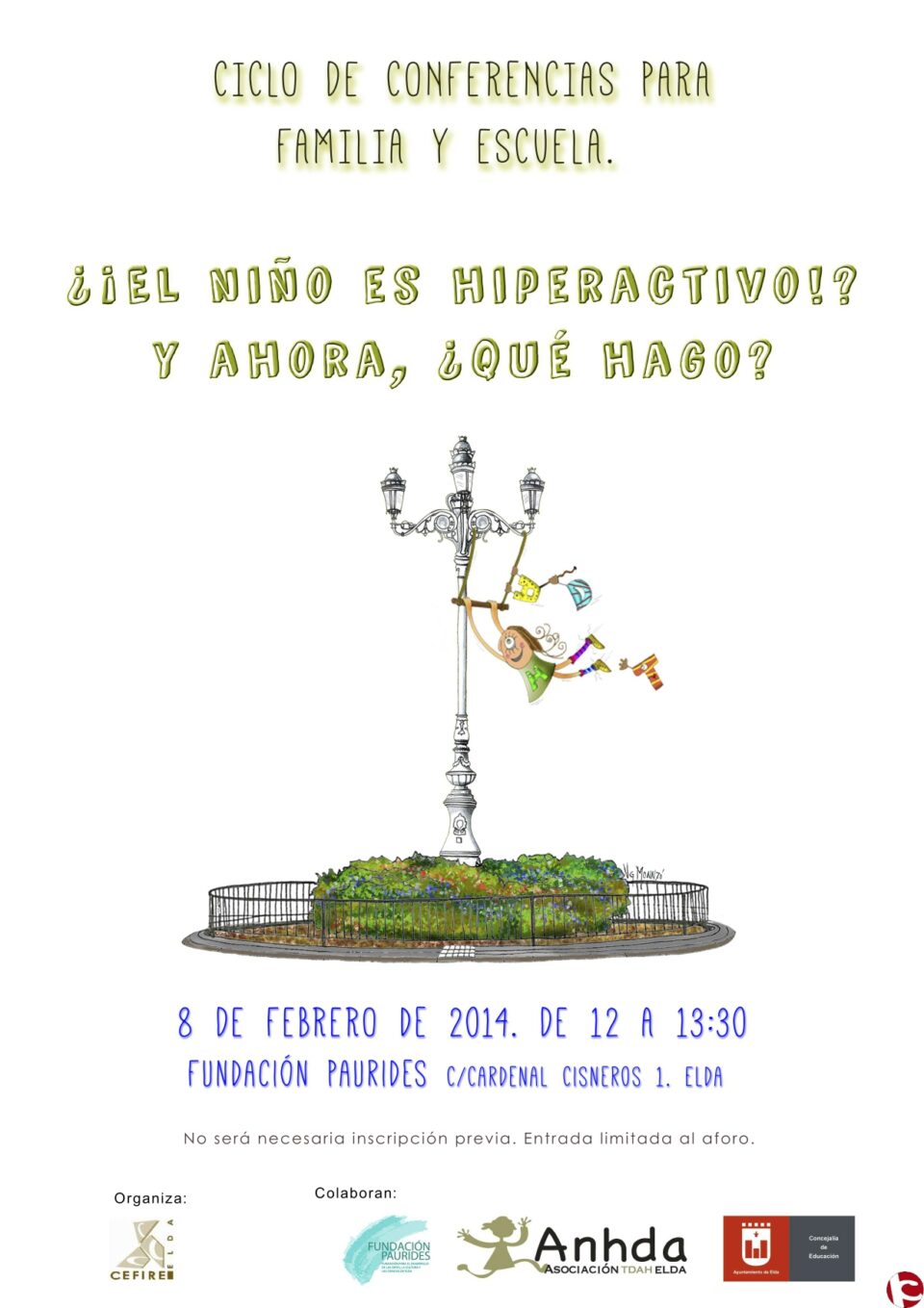 Charla para los padres dentro de las Jornadas del CEFIRE