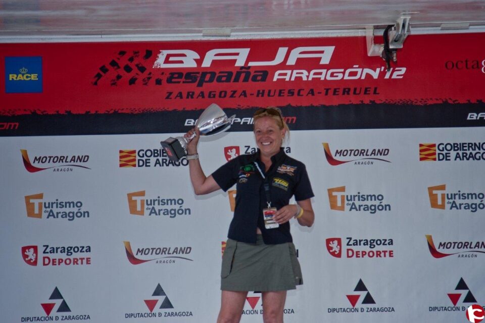 POCHOLA HERNÁNDEZ DEL METAL LUBE RALLY RAID TEAM CAMPEONA DE COPILOTOS FEMENINOS DEL CAMPEONATO ANDALUZ