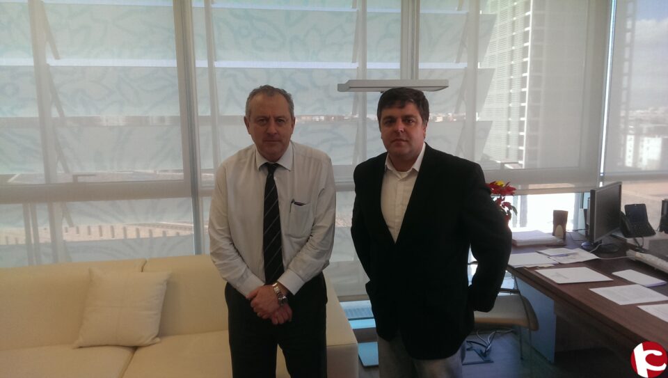 Fulgencio Cerdán visita al Secretario Autonómico Dependencia