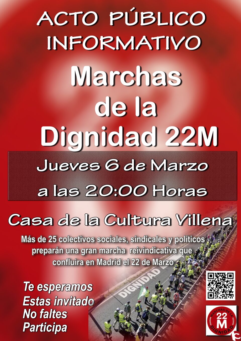 MARCHAS DE LA DIGNIDAD: PETICIONES