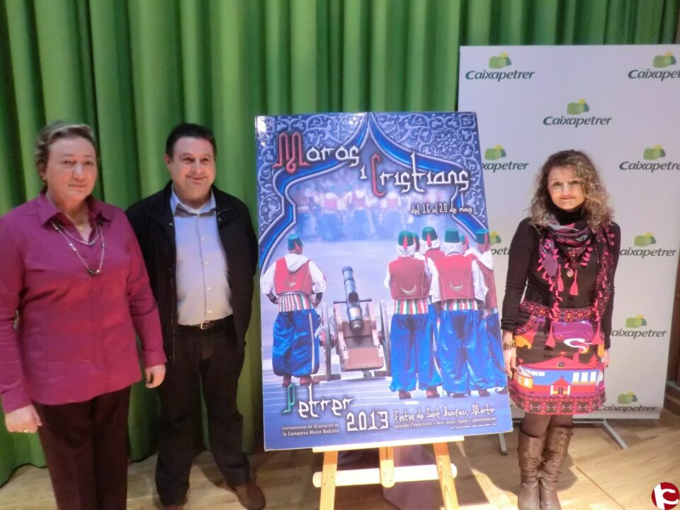 Este viernes 21 de marzo se presenta el cartel de Fiestas de Moros y Cristianos Petrer 2014