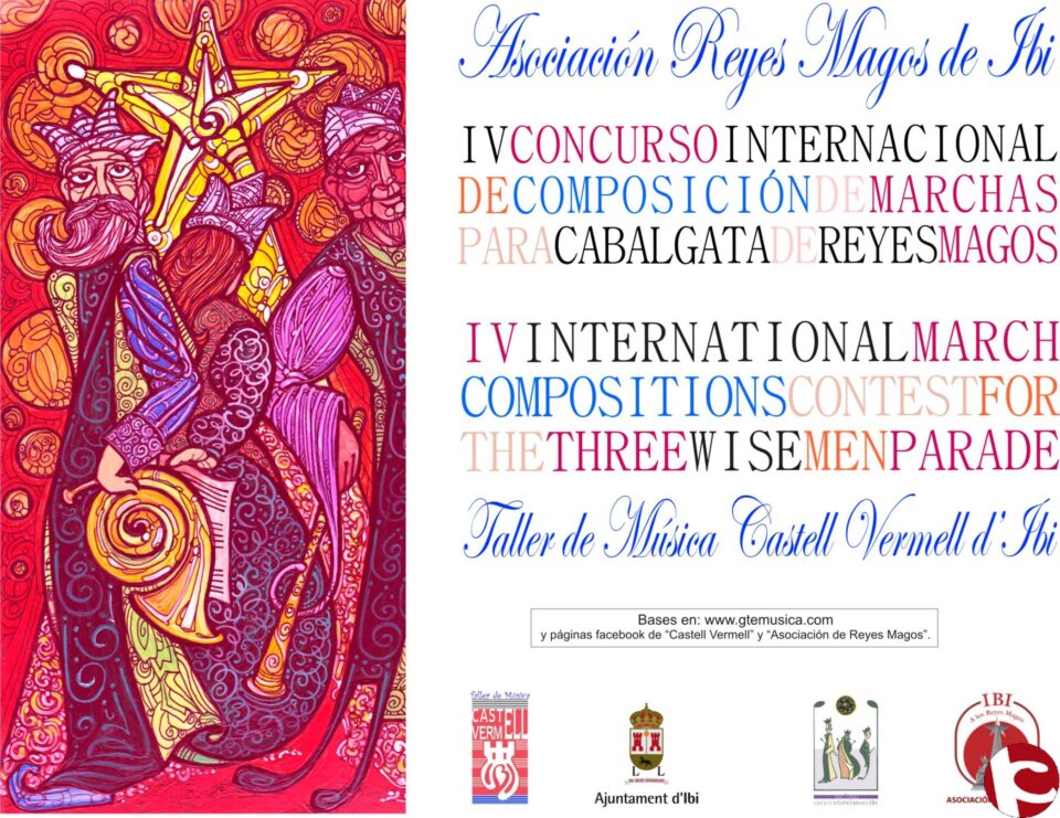 Bases IV Concurso Internacional de Composición de Marchas para Cabalgata de Reyes Magos. IBI . 2014