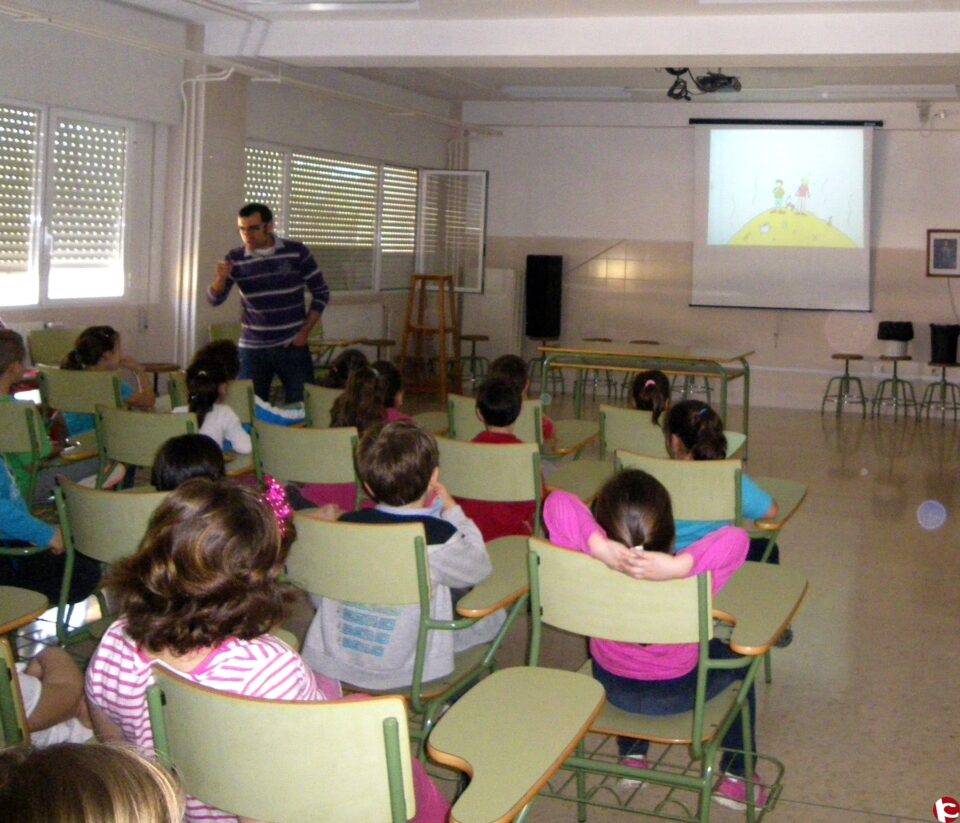 El C.P. Jorge Juan con el reciclaje