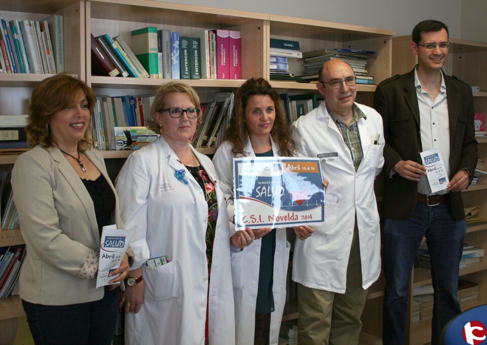 El CSI de Novelda acogerá la Semana de la Salud del 28 al 30 de abril