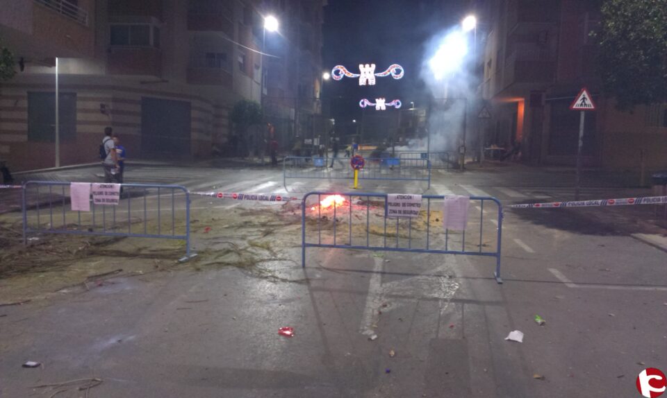 Nota de prensa de la Policia Local sobre la Nit de les Fogueres