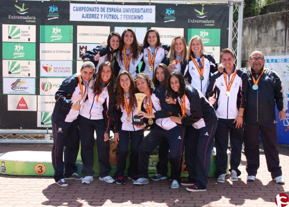 El Equipo de Fútbol 7 femenino de la UA se proclama Campeón de España Universitario